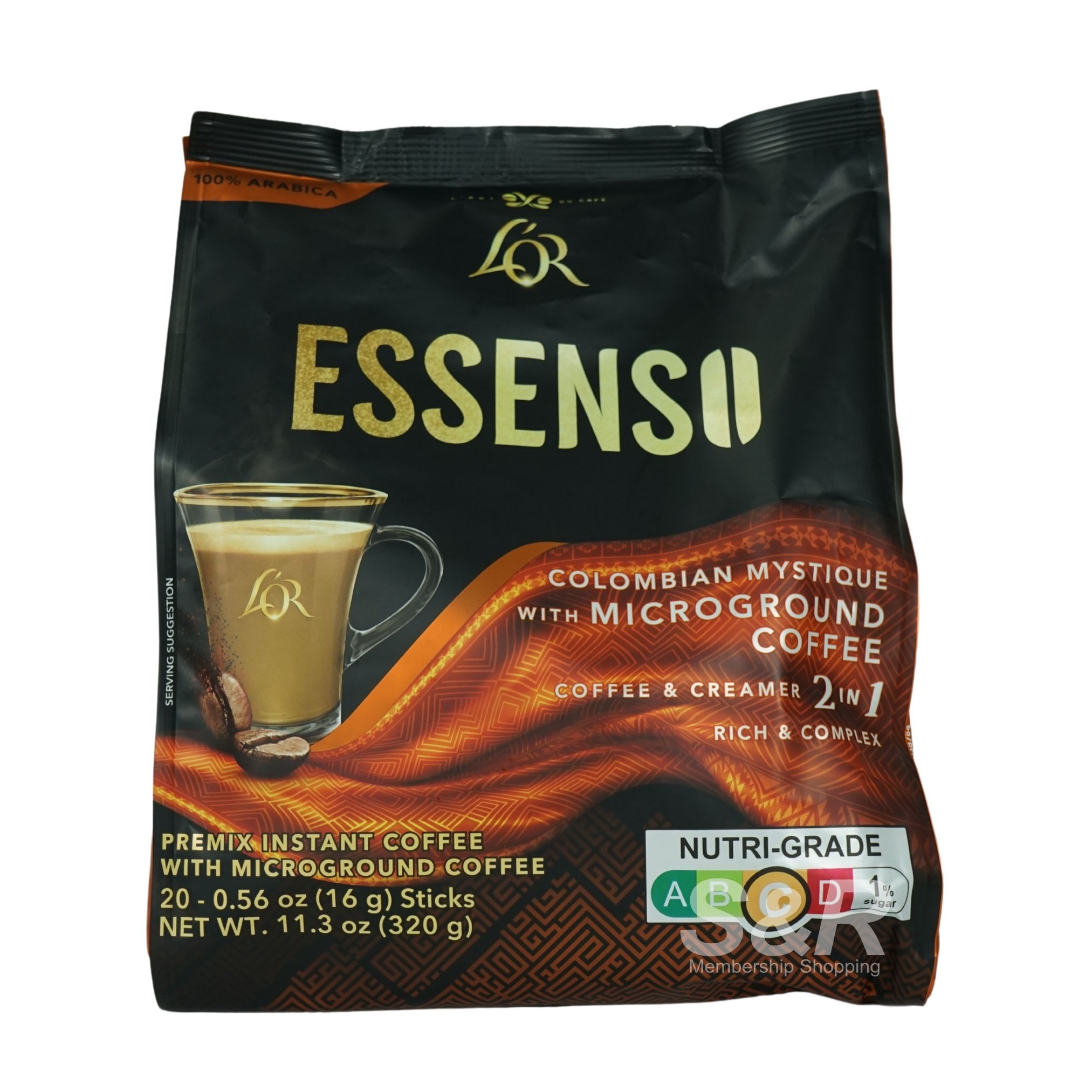 Lor Essenso Colombian Mystique 2 in 1 Coffee and Creamer 20 sticks Lor Essenso Colombian Mystique 2 in 1 Coffee and Creamer 20 sticks